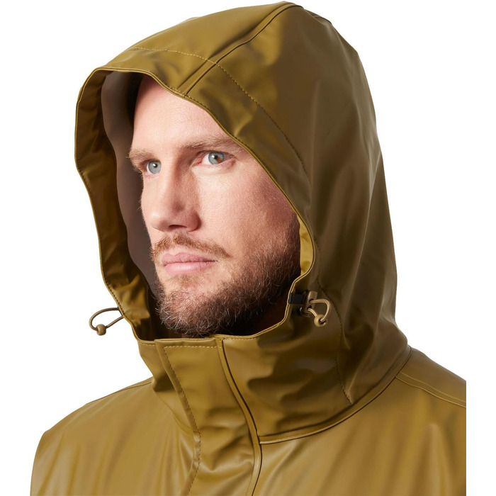 Чоловіча водонепроникна куртка Helly Hansen Essential від дощу, жовта (розмір L, Sepia)