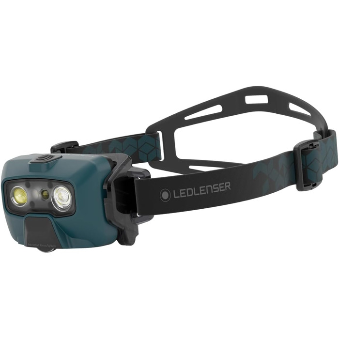 Ліхтар налобний Ledlenser HF6R Signature Teal Green 2000 лм, 800 Lumen, водонепроникний IP68, з червоним світлом