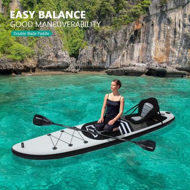 SUP дошка Tigerxbang надувна з повним комплектом аксесуарів для Stand Up Paddling