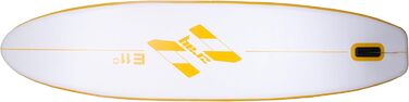 Надувна SUP-дошка Zray E11 Dropstitch, 335x81x13 см, жовта, з веслом, насосом і сумкою