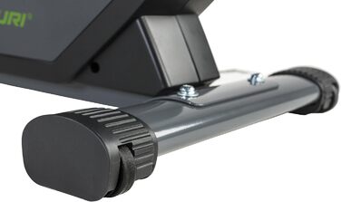 Велотренажер Tunturi Cardio Fit B35 з LCD-дисплеєм та тримачем для планшета, чорний – фітнес велотренажер для дому