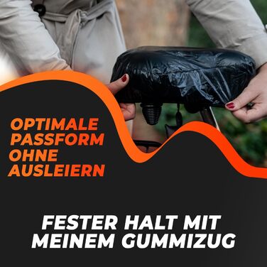 Водонепроникний чохол на велосипедний сідло 2 шт. - захист від дощу для велосипедного сідла