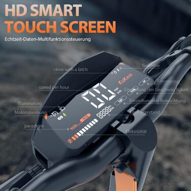 Електросамокат G3 52V 18Ah, 60 км, 10,5'' колеса для дорослих