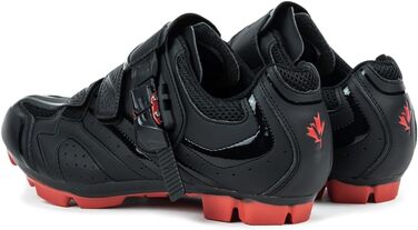 Чоловічі велотуфлі Vemont MTB для гірського велосипеда, SPD, індоор-фітнес, чорний, 41 EU