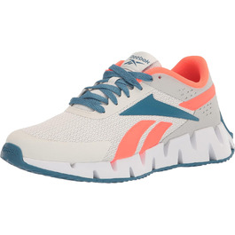 Кросівки Reebok Zig Dynamica 2.0 для дітей та дорослих (Unisex), 38 EU, Pure Grey/Orange Flare/Steely Blue