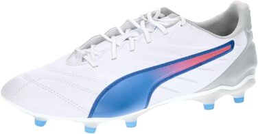 Кросівки для футболу PUMA King Pro Fg/Ag, 47 EU, білий/сріблястий
