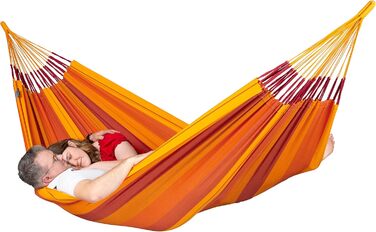 Гамак LA SIESTA Modesta Класичний подвійний з органічної бавовни (Volcano)