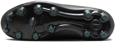 Дитячі футбольні бутси Nike Legend 10 Academy FG/MG (37.5 EU, чорний/чорний/темно-зелений)