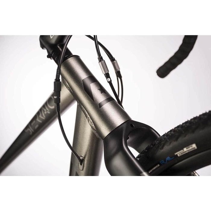 Чоловічий гравійний велосипед Airtracks 28 дюймів STERRATO 3.0 Bike 2 x 8 швидкісний Shimano Claris RD-R2000 8-швидкісний - висота рами 49 см, 52 см і 5 5см - Модель 2024 (55см (для зросту 175-188см))