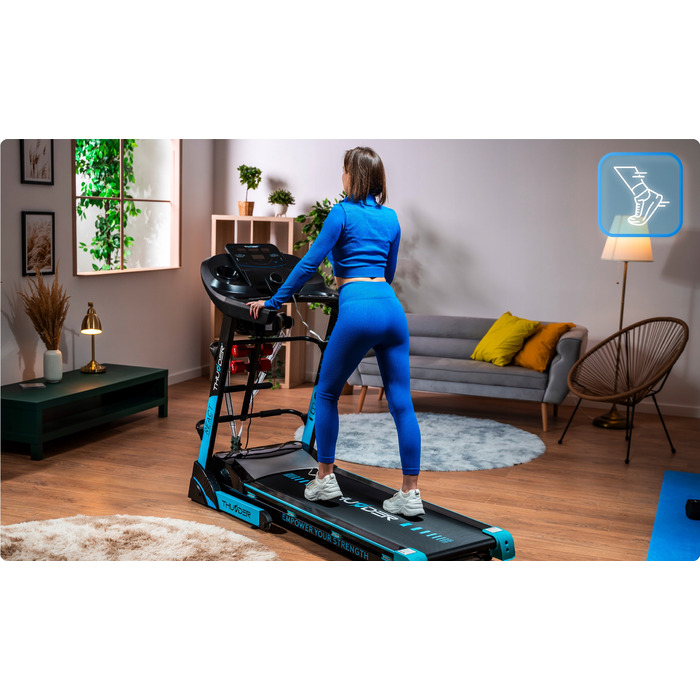 Електрична бігова доріжка Thunder REACT-DS до 160 кг