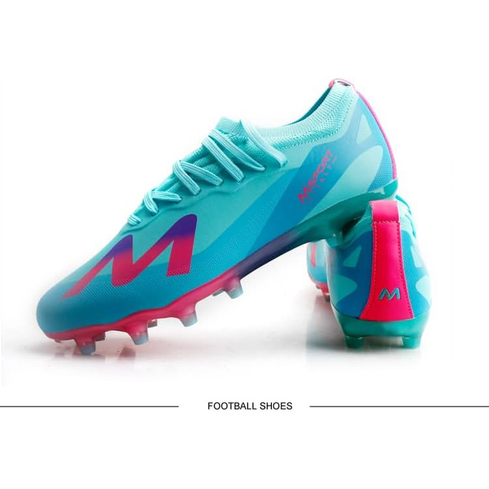 Дитячі футбольні бутси, спортивні черевики для хлопчиків з шипами, професійне тренування, розмір 34 EU Mc 01