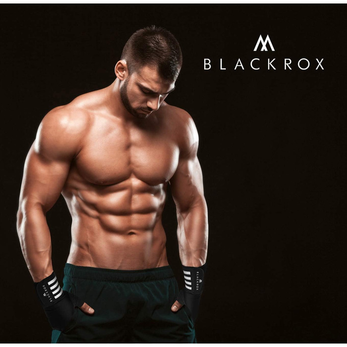 Фитнес рукавички Backrox з підтримкою зап'ястя для чоловіків та жінок, рукавички для силових тренувань, бодібілдингу (білий, L)