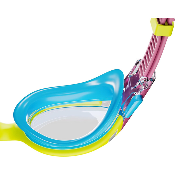 Окуляри для плавання Speedo Biofuse 2.0 (унісекс) | Антизапітніння, водонепроникні, зручні | Lemon Drizzle/Kiki Pink/Picton