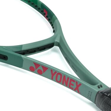 Тенісна ракетка YONEX Percept 100 300 г для змагань, світло-зелена/оливкова, без струн
