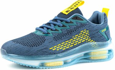 Кросівки чоловічі Hitmars з повітряною подушкою, розмір 39-48, блакитні, 45 EU