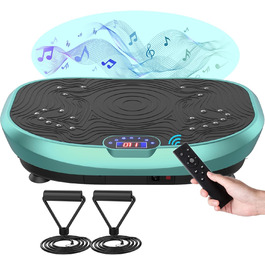 Віброплатформа для тренувань всього тіла AXV - фітнес платформа для схуднення, корекції фігури та тонізування. Підходить для домашнього фітнесу та занять у спортивних залах. Колір: зелений.