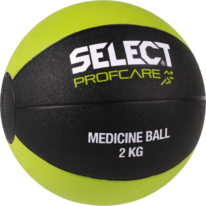 Медичний м'яч Select 5 кг, чорний/зелений, для фітнесу