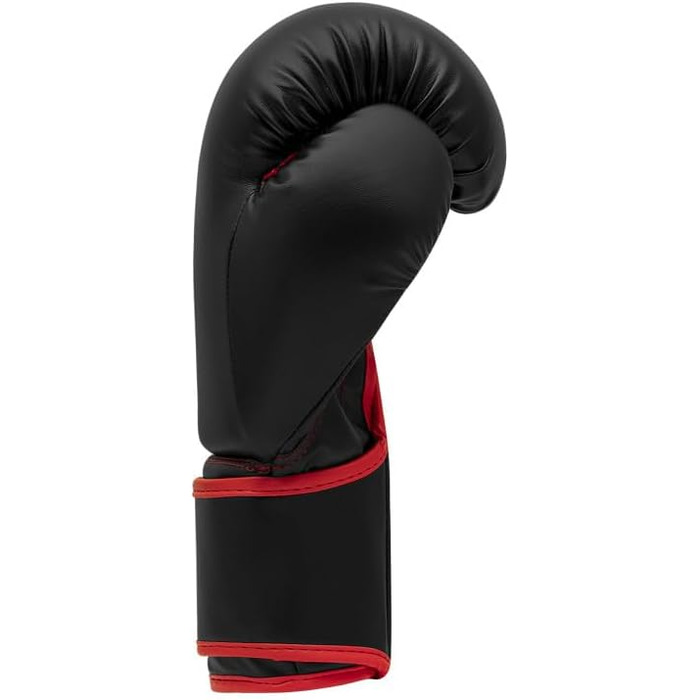 Боксерські рукавички adidas Hybrid 80, 12 oz, чорні/червоні, для боксу, кікбоксингу, ММА, фітнесу, для дітей та дорослих