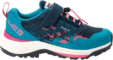 Черевики туристичні Jack Wolfskin Vili Hiker Texapore Low для дітей, 34 EU, Dark Sea