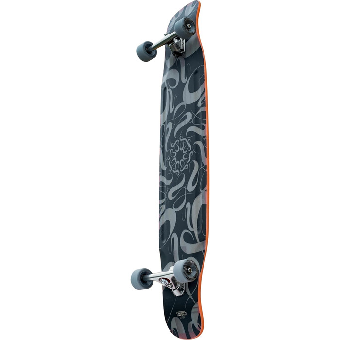 Лонгборд Otter V2 Flow 46″ Flex 2, чорний, танцювальний