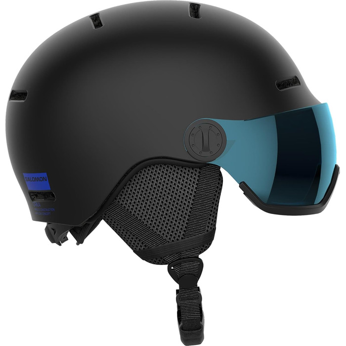 Дитячий лижний шолом Salomon Orka Visor для сноуборду, інтегрований візор, легкий, комфортний, регульований розмір