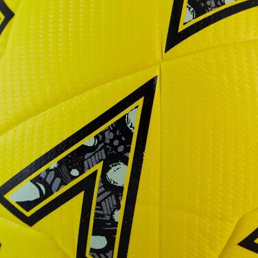 Футбольний м'яч Mitre Ultimatch – жовто-чорний, розмір 5, покращений контроль