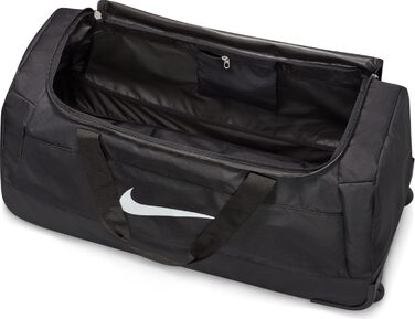 Сумка Nike Club Team Swoosh BA5199-010, ролер, спортивна, чорна/біла, 120 л, 82x35x38 см