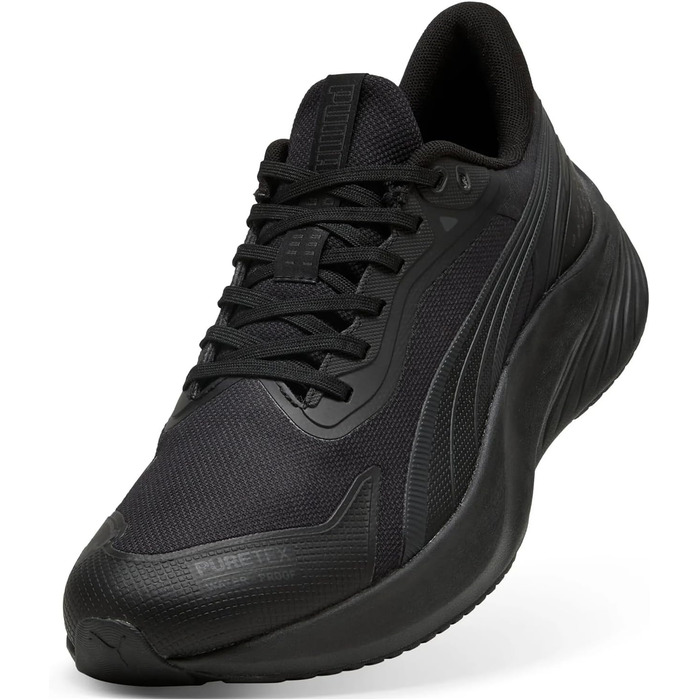 Кросівки PUMA Pounce Lite PTX для бігу по місту, чорно-білі (40.5 EU)
