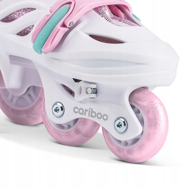 Набір дитячих роликів Cariboo Ballerina S (31–35) + рожевий захист