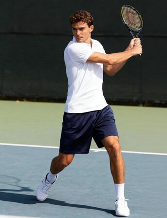 Чоловічі спортивні шорти 5 шт. з кишенями та еластичним поясом, швидковисихаючі, XL, чорний, графітовий, темно-синій, місячний сірий