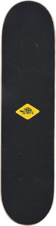 Дитячий скейтборд Schildkröt Junior, дизайн Best Surfer, дерев'яна дека 60,5x15 см, PU колеса 50x30 мм, зі стікерами