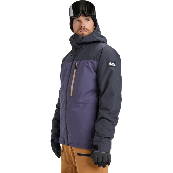 Чоловіча куртка Quiksilver Dawon (XL, Graystone) - Сіра вітровка