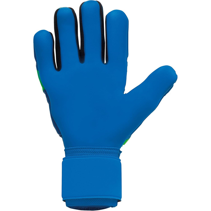 Воротарські рукавички Uhlsport Aquasoft HN для вологих умов, унісекс, розмір 8.5, сині/салатові