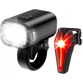 LED фара на велосипед з USB зарядкою, 1000mAh акумулятор, StVZO сертифікат, водонепроникність IPX5, для велосипедів, шосе, MTB, Ebike