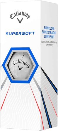 Гольф-м'ячі Callaway Supersoft 12 шт – м'які, довговічні, для ідеальної гри