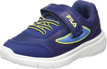 Детские кроссовки Fila Unisex Kinder Jumbler 2 V - Medieval Blue Safety Yellow (35 EU)