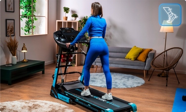 Електрична бігова доріжка Thunder REACT-DS до 160 кг