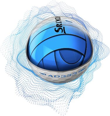 Гольф-м'ячі Srixon AD333 для чоловіків, 12 шт, преміум