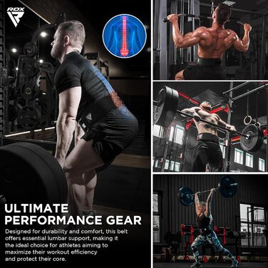 Пояс для важкої атлетики RDX 4'' з автофіксацією, для пауерліфтингу, бодібілдингу, кросфіту, тренувань, чоловічий і жіночий, м'яка підкладка
