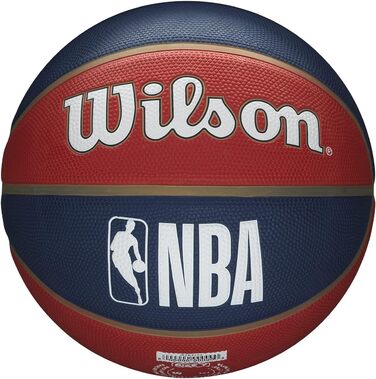 Баскетбольний м'яч Wilson NBA Team Tribute New Orleans Pelicans, розмір 7, для дорослих, універсальний