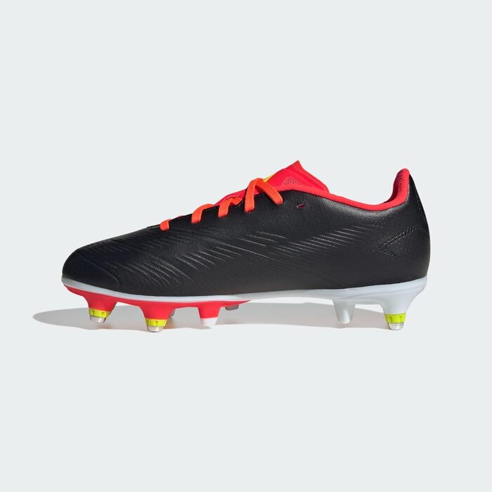 Кросівки для футболу Adidas Predator 24 League Soft Ground (33 EU) - Чорний, Білий, Червоний