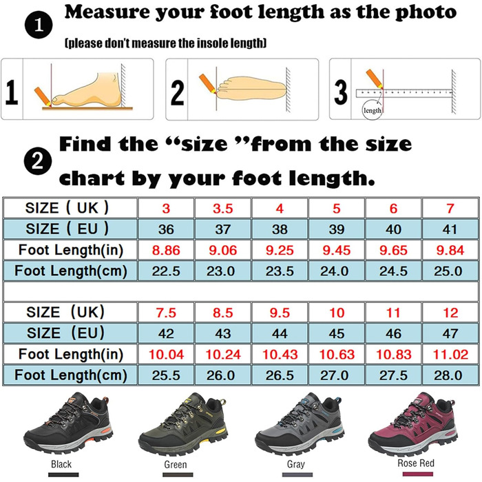 Туфлі для хайкінгу/трекінгу для чоловіків та жінок, легкі, низькі, спортивні, неслизькі, сірі, 41 EU