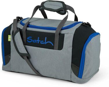 Спортивна сумка Satch Grey Ray, сіра, для тренувань