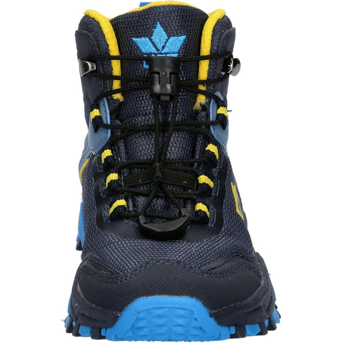 Трекінгові черевики для хлопчика Lico Kelsey, 32 EU, темно-синій, сірий, жовтий