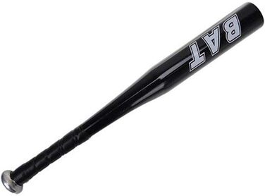 Алюмінієва біта для бейсболу 34 дюйми (86,4 см) багатоколірна, легка, для спорту, сім'ї, молоді та дорослих (чорна)