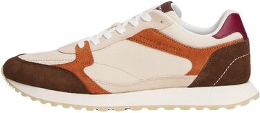 Чоловічі кросівки Tommy Hilfiger Runner New Eva Mix Sport — білий, бежевий, коричневий, розмір 42 EU