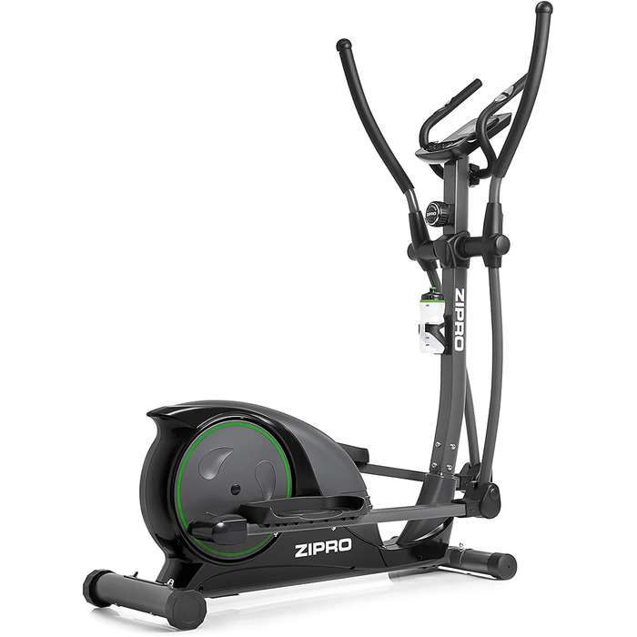 Zipro Crosstrainer Hulk: Магнітний тренажер для дому, до 150 кг, чорний