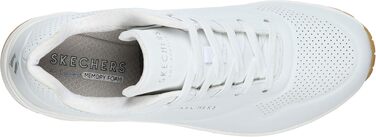 Жіночі кросівки Skechers UNO Stand ON AIR, білі (WHT), матеріал Durabuck, розмір 37 EU