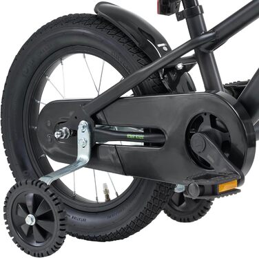 Дитяче велосипед Bachtenkirch 12 дюймів, матовий чорний, для хлопчиків від 3 років