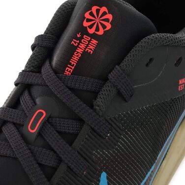 Чоловічі кросівки Nike Downshifter 12 (темно-сірий/хакі/червоний/синій), розмір 42 EU